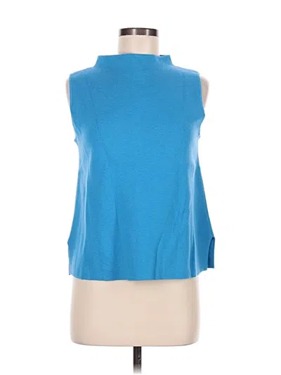 Pre-owned Talbots Outlet Sweater Vest In Blue