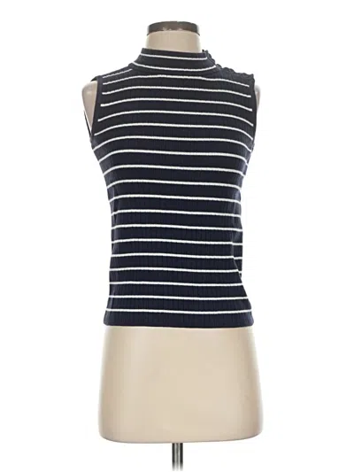 Pre-owned Talbots Outlet Sweater Vest In Blue