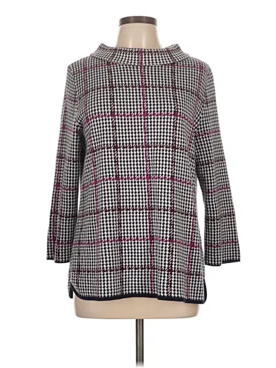 Pre-owned Talbots Outlet Turtleneck Sweater In Burgundy