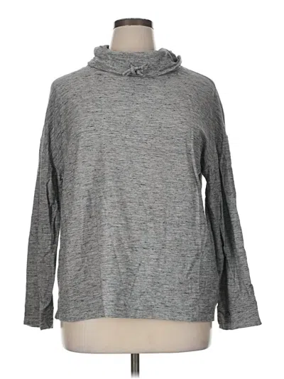 Pre-owned Talbots Outlet Turtleneck Sweater In Gray