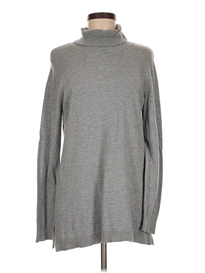 Pre-owned Talbots Outlet Turtleneck Sweater In Gray