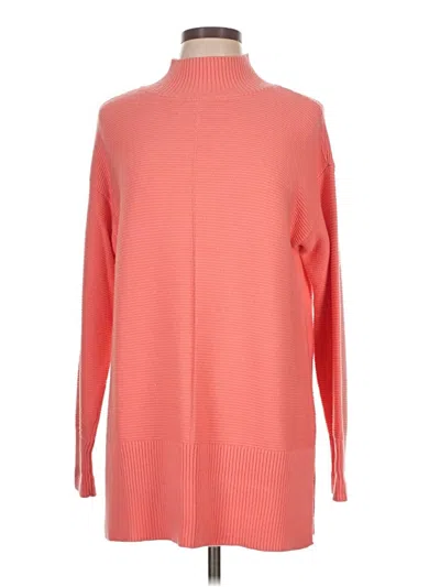 Pre-owned Talbots Outlet Turtleneck Sweater In Pink