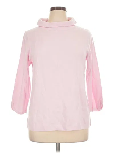 Talbots Outlet Turtleneck Sweater In Pink
