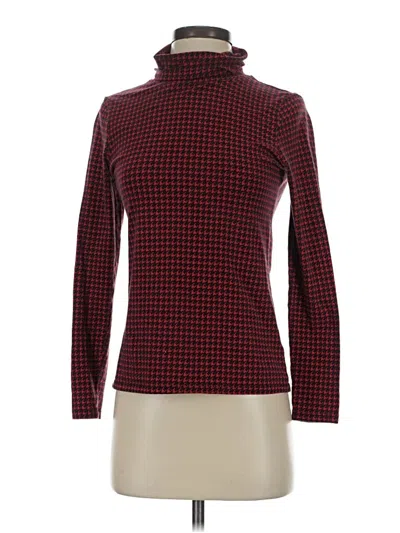 Pre-owned Talbots Outlet Turtleneck Sweater In Red