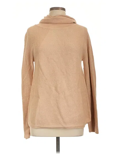 Pre-owned Talbots Outlet Turtleneck Sweater In Tan