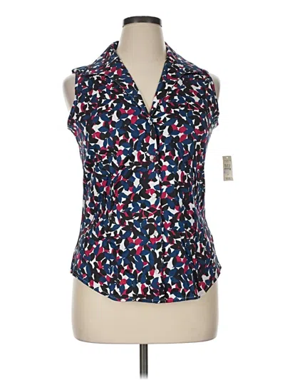 Pre-owned Talbots Outlet Vest In Blue