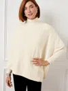 Talbots Pearl Embellished Poncho - Ivory - M/l  In Ivory