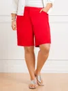 Talbots Plus Size - Perfect Shorts - 10.5â - Bright Apple - 16