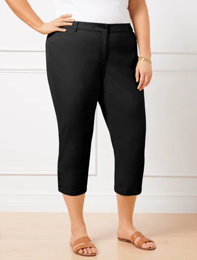 Talbots Perfect Skimmers Pants - Solids - Black - 20
