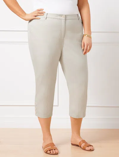Talbots Perfect Skimmers Pants - Solids - Curvy Fit - Twine - 22