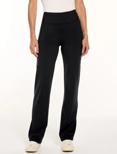 Talbots Performance Compression Straight Leg Pants - Black - Small