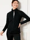 Talbots Performance Interlock Jacket - Black - Small  In Black