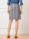 Talbots Petite - A-line Skirt - Windy Plaid - C10 Fawn T_fl24 Win - 16
