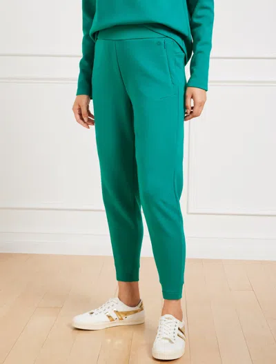 Talbots Petite - Airknit Stretch Jogger Pants - Everglade - Large  In Everglade