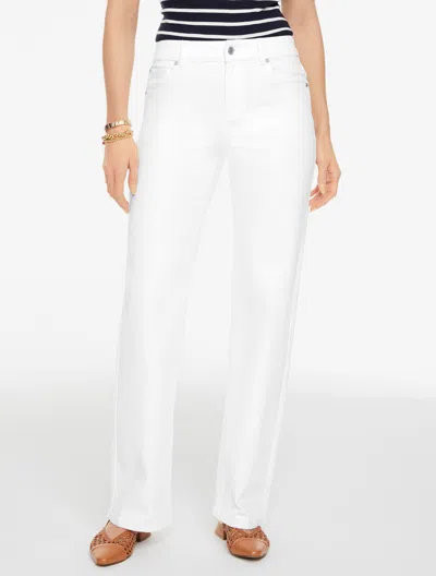 Talbots Petite - Classic Jean Trousers - White - 10