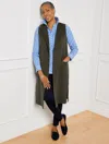 Talbots Plus Size - Double-faced Wool Blend Vest Topper - Tuscan Olive - 2x  In Tuscan Olive