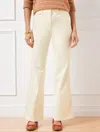 Talbots Petite - Flare Leg Twill Pants - Ivory - 16