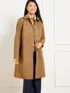 Talbots Plus Size - Fresh Poplin Coat - Cafe - X  In Cafe