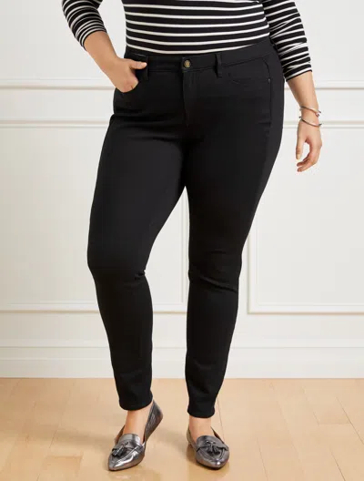 Talbots Plus Size - Jeggings Pants - Black - Curvy Fit - 20