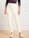 Talbots Misses - Out & About Straight Leg Pants - Ivory - Large