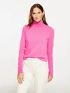 Talbots Petite - Perfect Cashmere Turtleneck - Stunning Pink - Medium