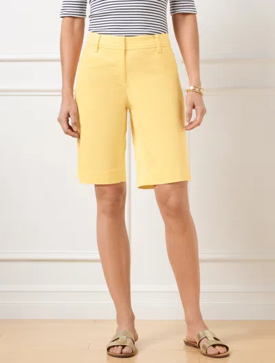 Talbots Petite - Perfect Shorts - 9â - Corn Silk - 12