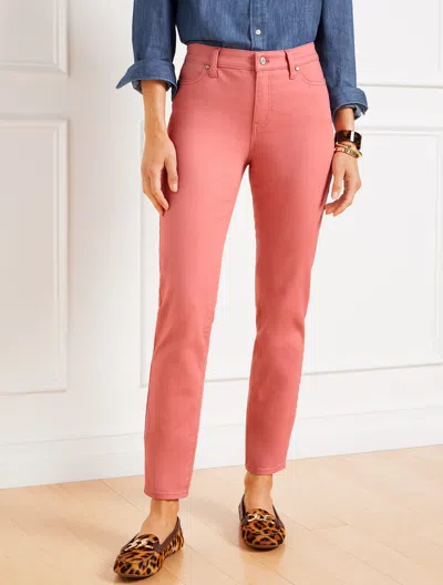 Talbots Petite - Slim Ankle Jeans - Curvy Fit - Dusty Rose - 16