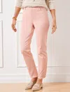 Talbots Petite - Slim Ankle Jeans - Garment Dye - Curvy Fit - Pink Ballet - 16