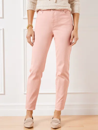 Talbots Petite - Slim Ankle Jeans - Garment Dye - Pink Ballet - 16