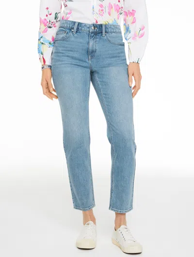 Talbots Petite - Slim Straight Ankle Jeans - Boulevard Wash - 14