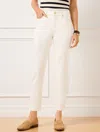 Talbots Petite - Slim Straight Ankle Jeans - Oyster Wash - 12  In Oyster