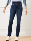 Talbots Petite - Straight Leg Jeans - Adelaide Wash - Curvy Fit - 14  In Adelaide Wash