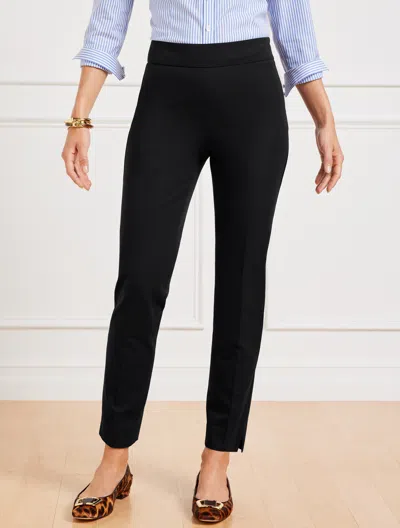 Talbots Petite -  Chatham Ankle Pants - Curvy Fit - Black - 8