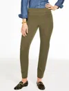 Talbots Petite -  Chatham Slim Ankle Pants - Oak Moss - 12
