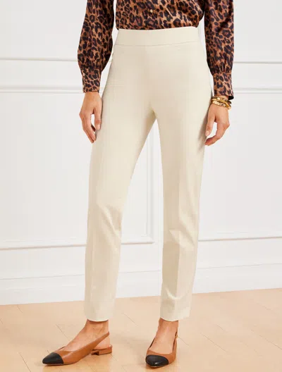 Talbots Petite -  Chatham Ankle Pants - Solid - Gypsum - 12