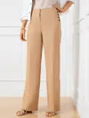 Talbots Petite -  Greenwich Linen Pants - Rattan - 12