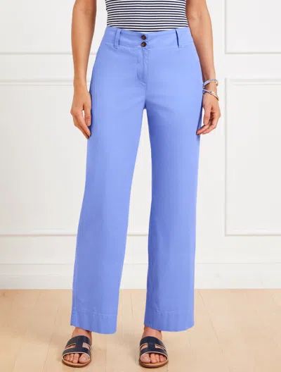 Talbots Petite -  New England Chinos Pants - Delft Blue - 16 In Delft Blue