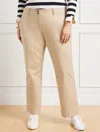 Talbots Plus Size -  New England Chinos Pants - Fawn - 16 In Fawn