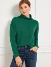 Talbots Petite - Turtleneck Sweater - Highland Green - Xl