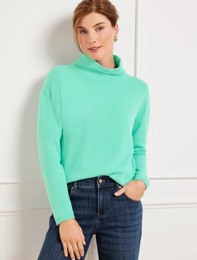 Talbots Petite - Turtleneck Sweater - Soft Jade - Xl
