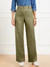 Talbots Petite - Wide Leg Pants - Burnt Olive - 14