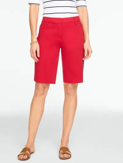 Talbots Petite - Perfect Shorts - 10.5” - Red - 14