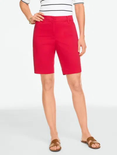 Talbots Petite - Perfect Shorts - 9” - Red - 16