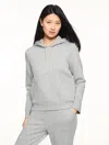 Talbots Plus Petite - Airknit Stretch Mesh Hoodie - Grey Sky Heather - 2x