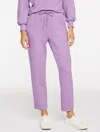 Talbots Plus Petite - Airknit Stretch Tapered Leg Pants - Heathered - Lavender Heather - X  In Purple