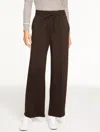 Talbots Plus Petite - Airknit Stretch Wide Leg Pants - Dark Chocolate - 3x  In Brown