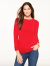 Talbots Plus Petite - Audrey Cashmere Sweater - Red - 2x