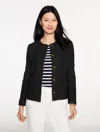 Talbots Plus Petite - Berkshire Wool Short Jacket - Black - 22  In Black