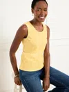 Talbots Plus Petite - Charming Shell Sweater - Corn Silk - 3x