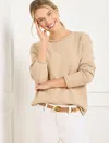 Talbots Misses - Chunky Knit Roll Neck Sweater - Marl - Cafe Fawn Marl - Xs - 100% Cotton